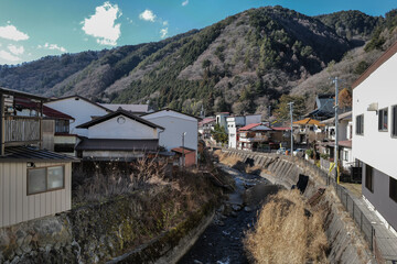 中山道福島宿（木曽福島）