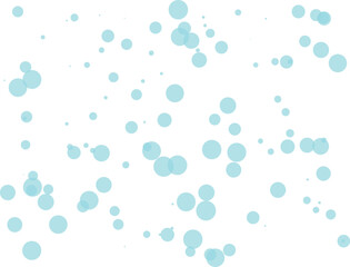Light blue dots pattern on white background