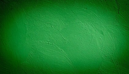 Textured green wall with vignette lighting effect