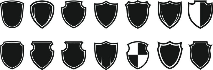 Vector Shield Collection. Various Classic and Ornate Heraldic Icons