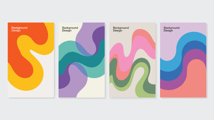 Vibrant background designs for modern projects and presentations