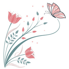 Fototapeta premium Abstract Energy Burst Symbol for Spring Vitality and Power