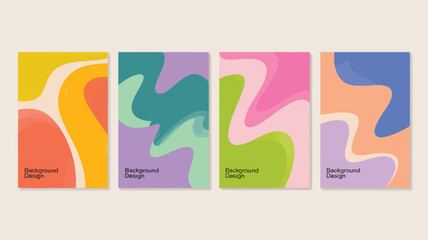 Vibrant abstract background designs for creative projects and presentations