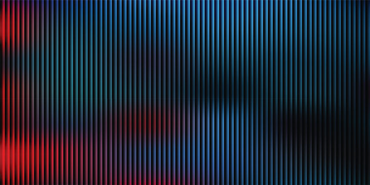 Abstract vertical lines gradient background in shades of blue and red
