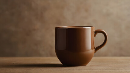 coffee cup on wooden table