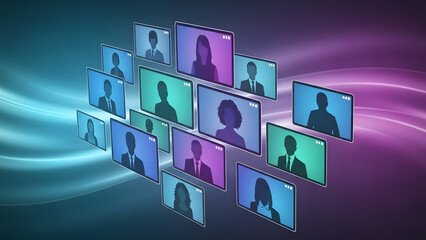 3d cubes with words. GENERATIVE AI