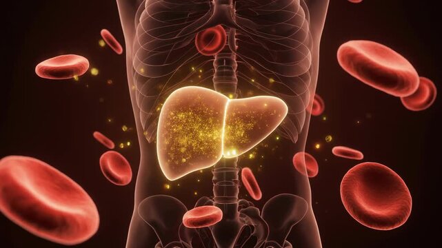 3D Animation of Traveling Through Hepatic Sinusoids with Red Blood Cells