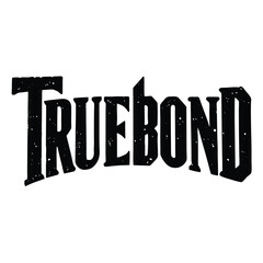 true bond vector on white background