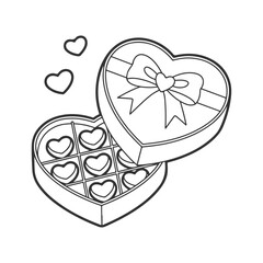 Valentine's Day Chocolate Heart