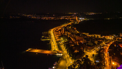 Pula Night Waterfront