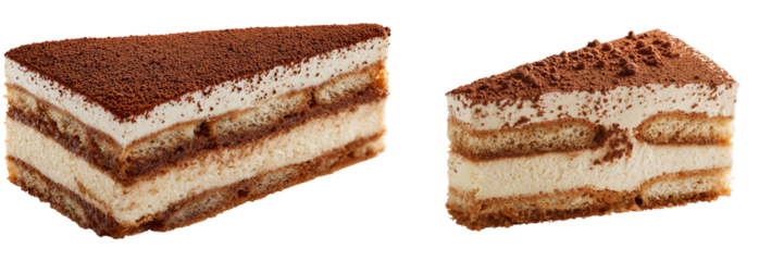 Three brown paper coffee cups with different colored lids on transparent background