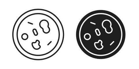 Human cells icons for templates, web design and infographics