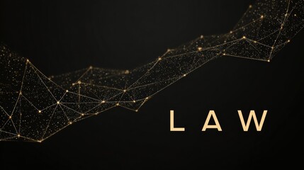 Background Showing an Online Law System With a Modern Minimal Grid Design and Interconnected Elements for Digital Interactions