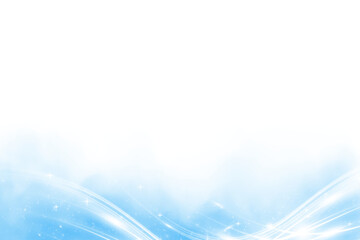 Blue Abstract Wave Light Background