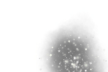 Black and White Star Dust Background
