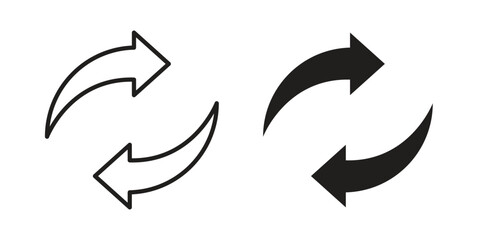 Transfer icons for templates, web design and infographics