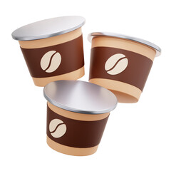 Coffee-themed Dessert Cups