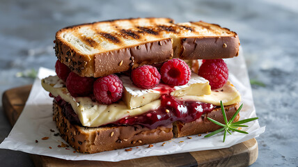 A delicious slice of fresh cheesecake with berries and cream is served on a white plate as a sweet baked pastry snack featuring a tasty piece of cake isolated for a gourmet dessert meal