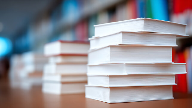 Stack of books ready for reading in a cozy environment, ideal for promoting literacy and education in various settings.