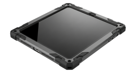 3d rugged tablet case transparent background cutout png