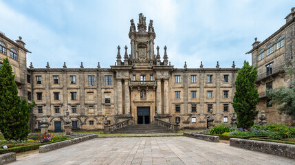 Monastery of San Martino Pinario in the City of Santiago de Compostela, Spain.