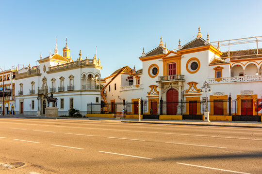 Plaza de Toros de la Maestranza arena and museum in Seville, Spain