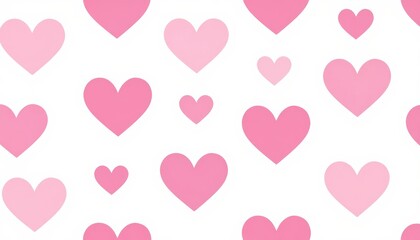 Celebrating children's day with a heart-themed background pattern vibrant and joyful design for festive events