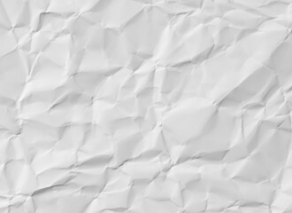 white paper crumple texture background