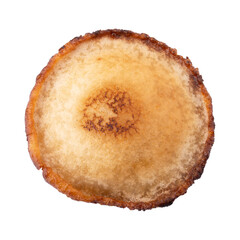 Traditional bengali sweet malpua pitha isolated on transparent background