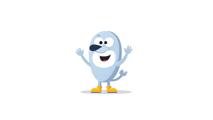Obraz premium funny cartoon ghost