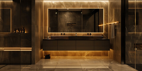 Luxurious Modern Bathroom Interior