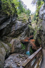 Sigmund Thun Klamm gorge near Kaprun, Austria