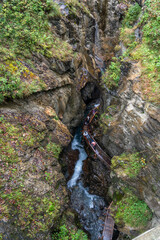 Sigmund Thun Klamm gorge near Kaprun, Austria