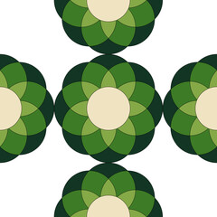 Modern Luxury Architectural Arcs Pattern - Seamless Geometric Curves Background - Elegant Premium Vector Wall Art - 8000x8000px
