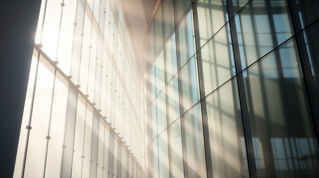 modern abstract glass architectural forms