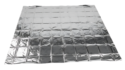 Aluminum Foil Sheet Flat Silver Reflective Kitchen Material