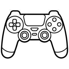 Line Art Game Controller Design
