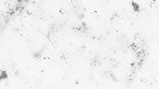 Gray and white textured background with black spots and smudges