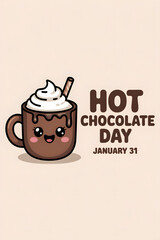Hot chocolate day celebration