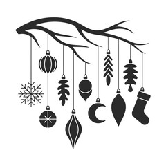 Ramadan Kareem Hanging Ornaments Vector