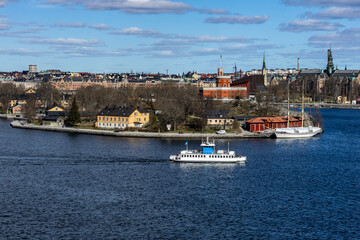Panoramic view of Stockholm, Sweden