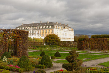 Barockschlo&szlig; Augustusburg mit Park in Br&uuml;hl