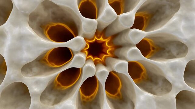 Macro Visualization of Bone Structure: Osteon and Haversian Systems