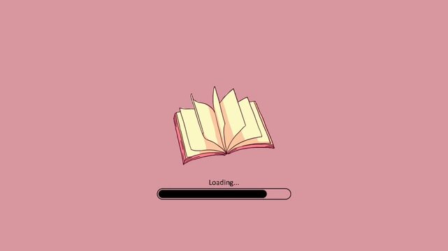 Book Loading Screen Animation	
