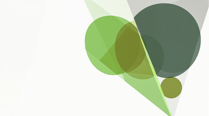 Clean eco-themed background with subtle green geometry