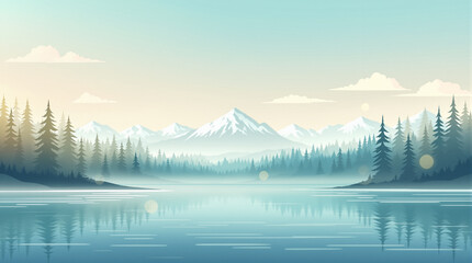 Health and wellness background with smooth breathing gradient