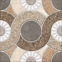 terrazzo stone wall frame pattern background