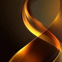 abstract golden wave background