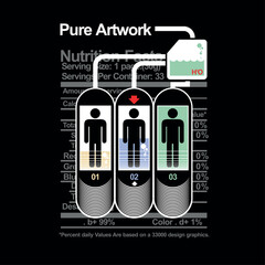 vector illustration of modern infographic template