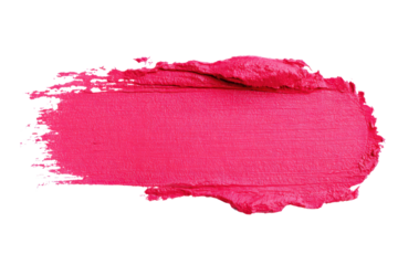 A vibrant red watercolor brush stroke illustration features a grunge paint texture with ink splashes and blood-like stains on paper, creating a creative vector design for a flag or art pattern